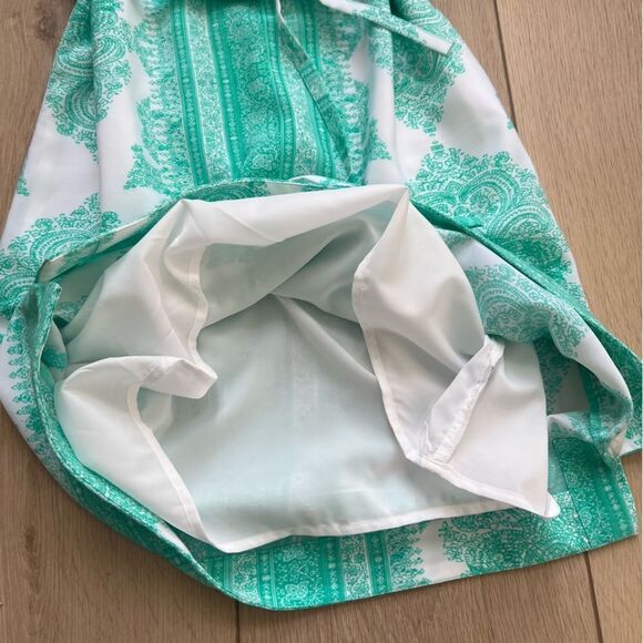 NWT The Limited Ashton Teal & White Dress Size Small Mint - Picture 10 of 12